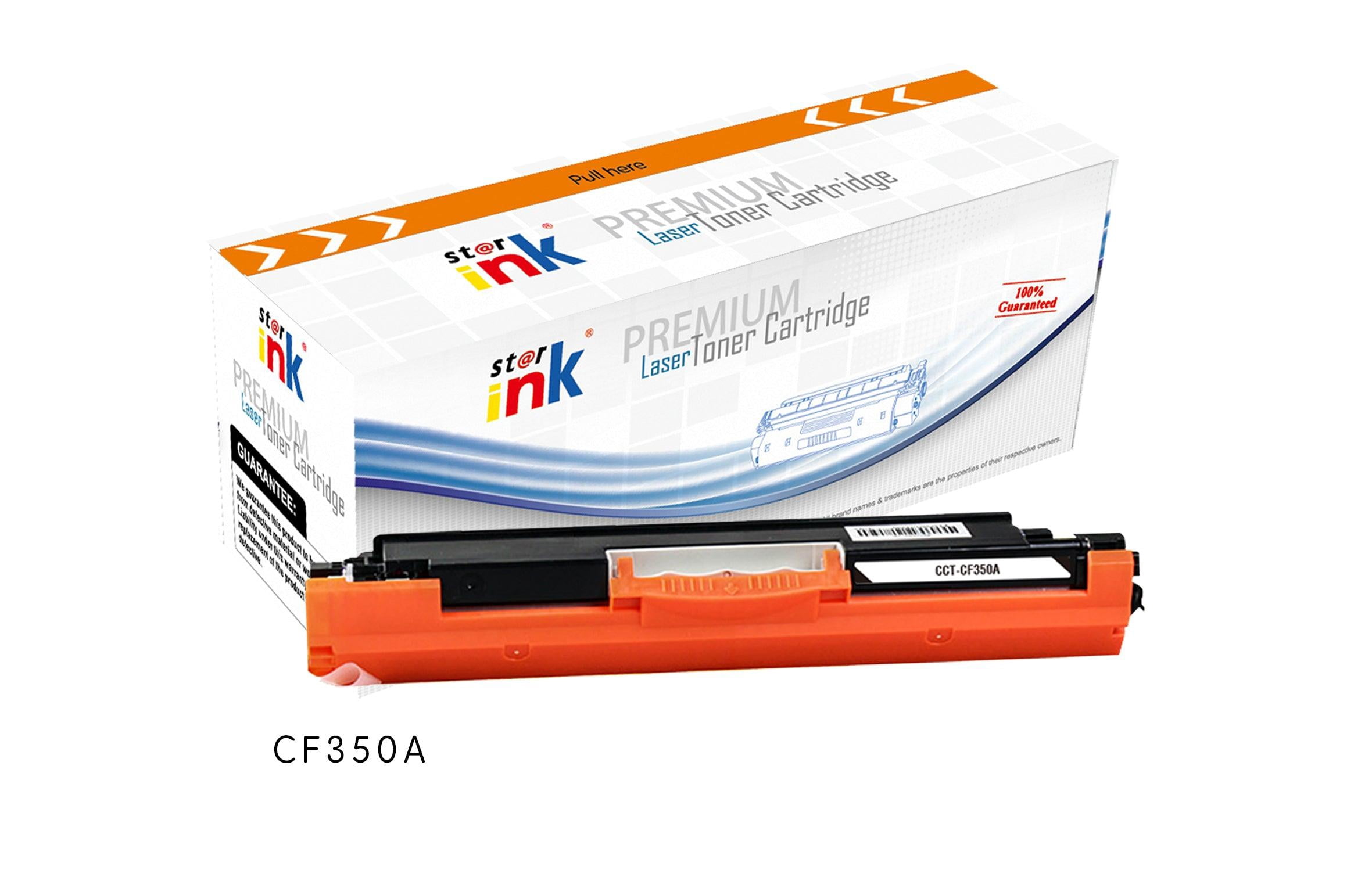 StarInk Cartouche de Toner Compatible HP CF350A 130A Noir 1.3K