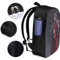 thumbnail image 4 of Mortal Kombat Laptop Backpack, Daypack Backpack For Work College, Extra Large Travel Backpack, Computer Backpack With Usb Port, 17x12x6.5 Inch Book Bag, 4 of 9