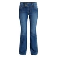 thumbnail image 5 of No Boundaries Extend Tab Bootcut Jeans with Porkchop Pockets, 32'' Inseam, Women’s 00-18, 5 of 5