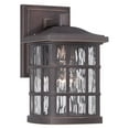 thumbnail image 2 of Quoizel Stonington Small Wall Lantern in Fresco, 2 of 4