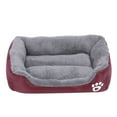thumbnail image 1 of LSLJS Dog Bed Medium Warm Soft Comfortable Pet Bed Sofa for Medium Dogs Cats Small Pe, 1 of 2