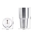 thumbnail image 4 of Craft Destiny 30 oz Stainless Steel Tumbler - 2 Pack Double Wall Vacuum Insulated Tumbler  with Splash Proof Lid, 4 of 4