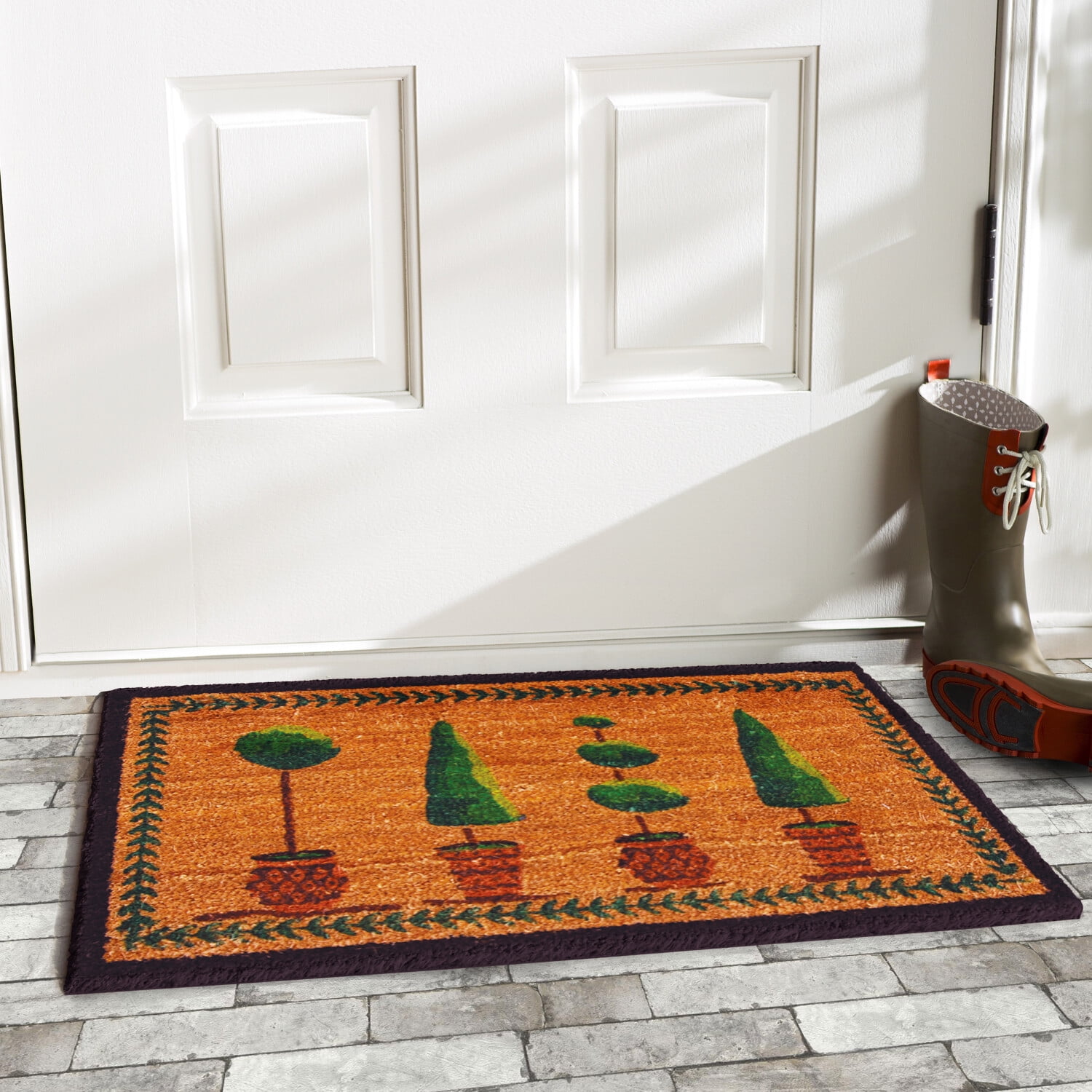 Calloway Mills Topiary Outdoor Doormat 17" x 29"
