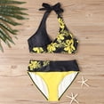 thumbnail image 4 of Enjoytime Plus Size Swimsuit for Women Cute Halter 2 Piece Bikini Sets for Women Modest Bathing Suit Summer Athletic Swimwear, 4 of 5