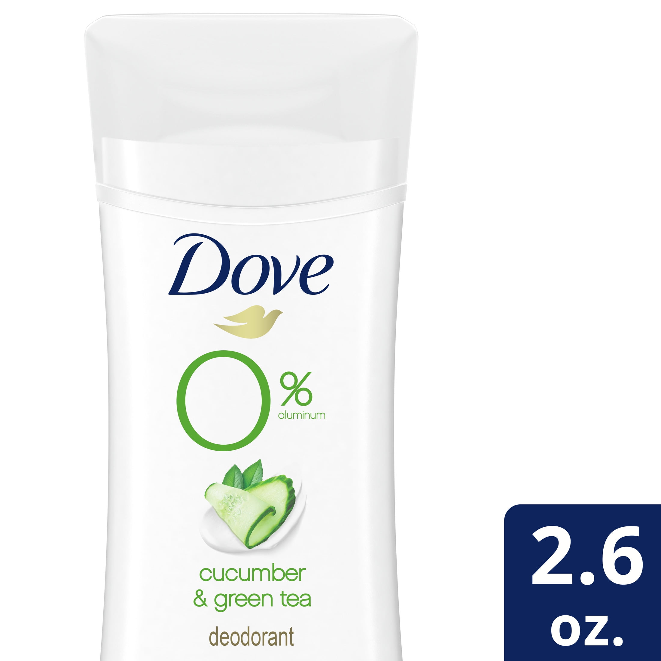 0% Aluminum and Green Tea Scent Deodorant 2.6 oz - Walmart.com