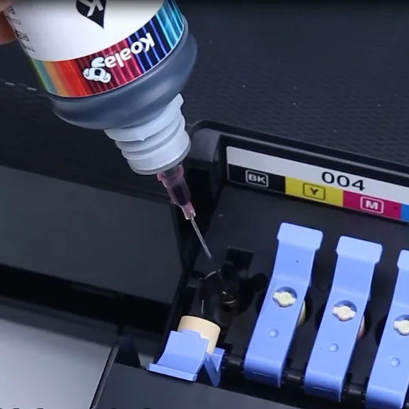 Koala Black Ink Refill Kit 200ML, Compatible Epsn. T522 ET-4700 ET-4810 ET-4800 ET-2720 ET-2400 ET-2800 ET-2803, Black Ink Bottles