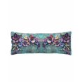 thumbnail image 2 of Spring Purple Flower Body Pillow Cover, Pillowcase Protectors with Zipper, Breathable Decorative Throw Pillow Case Cover, Retro Wall Seamless Garden Pastoral Pillow Shams for Couch Sofa 20x60Inch, 2 of 8