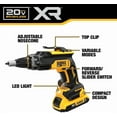 thumbnail image 5 of SBD DEWALT 20V BL SCREWGUN CUTOUT COMBO DCK265D2, 5 of 8
