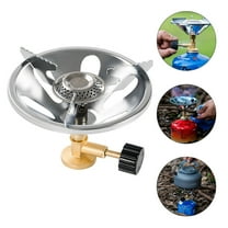 OATIPHO Mini Camping Stove Burner Compact Design Stainless Steel 1Pack