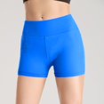 thumbnail image 4 of Pantalones cortos de yoga para mujer, de secado rápido, transpirables, elásticos, de cintura alta, ajustados, 4 of 8