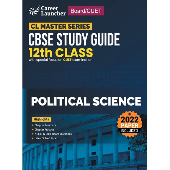 Board plus CUET 2023 CL Master Series - CBSE Study Guide - Class 12 - Political Science, (Paperback)