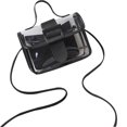 thumbnail image 1 of ZAXARRA Women Transparent Small Bag Magnetic Buckle One-shoulder Bag, 1 of 5