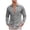 #623-Gray, variant on Men's Relaxed Fit Stretch Long Sleeve Turndown Collar Shirt with Asymmetric Placket Gray S Gifts