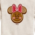 thumbnail image 2 of Disney - Minnie Gingerbread Head - Toddler Boys Fleece Crew Sweatshirt, 2 of 4
