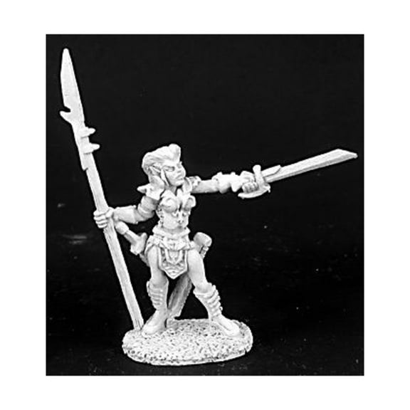 Reaper Miniatures Maeral - Female Warrior w/Spear & Sword New