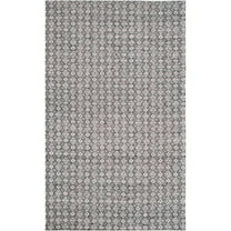 SAFAVIEH Kilim KLM721C Handwoven Ivory / Charcoal Rug