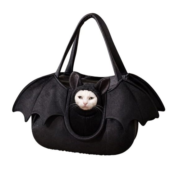 Small Pet Carrier Bag, Soft-Sided Travel Tote with Breathable Panels and Shoulder Strap for Cats, Puppies, Rabbits and Small Animals