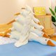 thumbnail image 2 of Muñeco de peluche grande de ganso blanco de 190 cm para dormir, regalo de cumpleaños para niñas, patas de sujeción para cama, juguetes de peluche, 2 of 5