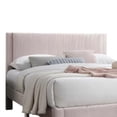 thumbnail image 5 of Daisy Full Bed w Drawer-Light Pink Corduroy Upholstery-Foam Headboard, 5 of 7