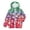 1-394Multicolour1190, variant on CAIVO Little Girls Gradient Print Hooded Wind Jacket Lightweight Waterproof Elastic Cuff Zipper Pockets Long Sleeve Kids Windproof Rain Outerwear Casual Coats Holiday Dailywear