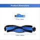 thumbnail image 5 of Replacement Rolling Brush for Eufy RoboVac 11S,11S MAX,Robotic Vacuum, 5 of 5