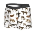 thumbnail image 5 of Goofa Cow Printed Men's Boxer Briefs Underwear, Moisture-Wicking Underwear, Trunk,Soft and Breathable Cotton Underwear-X-Large, 5 of 9