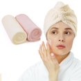 thumbnail image 1 of Hfzrzfh 2 Paquetes De Toallas Para El Cabello De Secado Rápido Diseño De Cuadros De Piña Abotonados Para Mujeres Con Todo Tipo De Cabello, 1 of 5
