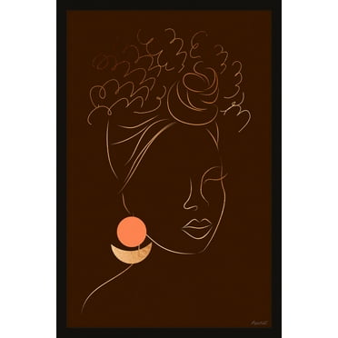Marmont Hill Messy and Curly Framed Painting Print