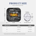 thumbnail image 3 of Haiem Travel Car Windshield Sun Shade (2 Pieces) Foldable Windshield Sun Shade Car Accessories for Truck SUV Pickup-Small, 3 of 7
