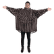 thumbnail image 1 of Sudadera cobija oversize con capucha unitalla y unisex café oscuro, 1 of 8