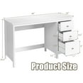 Walmart White Computer Desk for Home Office, Study & Bedroom Essentials