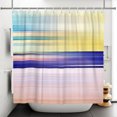 thumbnail image 3 of Tchckioa 47x64 Inch Shower Curtain,Waterproof Hooks Bath Curtain for Bathroom,Colorful Halation, 3 of 6