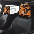 Car Headrest Cover 2 Pcs Soft Water Resistant Elastic Bottom Machine ...