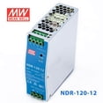 thumbnail image 2 of Mean Well NDR-120-12 Single Output Industrial Power Supply 120W 12V - DIN Rail, 2 of 5