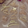 thumbnail image 3 of Coreano Clip Catch Hairclips oro Metal garra de pelo accesorios Ins nuevas niñas, 3 of 4