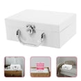 thumbnail image 4 of Caja de almacenamiento de maleta de papel de Color sólido con asa, estuche para almacenamiento de artículos diversos portátil, caja de almacenamiento multiusos, caja de embalaje de papel, 4 of 4