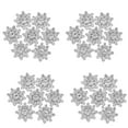 thumbnail image 4 of 30pcs Elegant Snowflake Rhinestone Buttons for DIY Sewing and Clothing Decor, 4 of 8