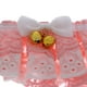 thumbnail image 3 of Perro mascota dulce terileno encaje cuello bufanda con campana , Rosado, S S Jinwen Collar del pañuelo del gato, 3 of 8