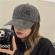 thumbnail image 4 of Y2K gorra de béisbol vaquera lavada para hombre y mujer, gorro deportivo de algodón, Estilo Vintage, suave, transpirable, versátil, 4 of 5