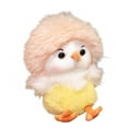 thumbnail image 1 of Pink Easter Chicken Doll Soft Plush Toy With Adorable Design, Premium Polyester Material And Safe Stitching For Kids Room Decor And Holiday Celebration, 11.02X5.91X0.79In 0.44Lb, 1 of 5