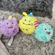 thumbnail image 5 of 3Pack Squeaky Dog Balls,2 in1 Funny Puppy Ball Toys,Birthday Dog Toy for Small Medium Dogs (Monster Ball), 5 of 5