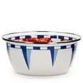 thumbnail image 2 of Golden Rabbit Enamelware Crab House Pattern - Set of 4 - 24 oz Salad Bowls - Golden Rabbit Enamelware, 2 of 4