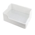 thumbnail image 2 of thinsony Rabbit Litter Box Pet Toilet Cat Rabbits Bunny Small Animal Potty Trainer White, 2 of 9