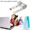 4 Pack Soft Tape Measure Double Scale body sewing Flexible Ruler for