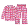 thumbnail image 4 of Peppa Pig Pajamas Toddler Girls' Time For Bed Long Sleeve Coat And Pants Pajama Set, 4 of 7