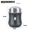 thumbnail image 2 of Mini Electric Shaver, Floating shaver head, Mini portable shaver, Travel shaver, 2 of 5