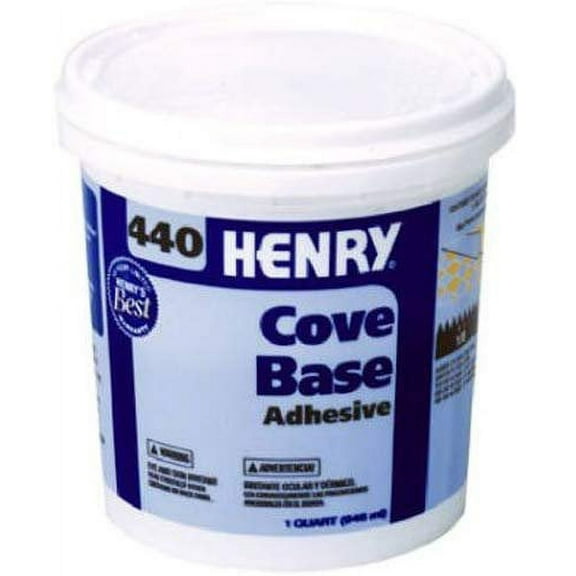 Henry, WW Company 12109 QT #440 Cove Adhesive, Beige
