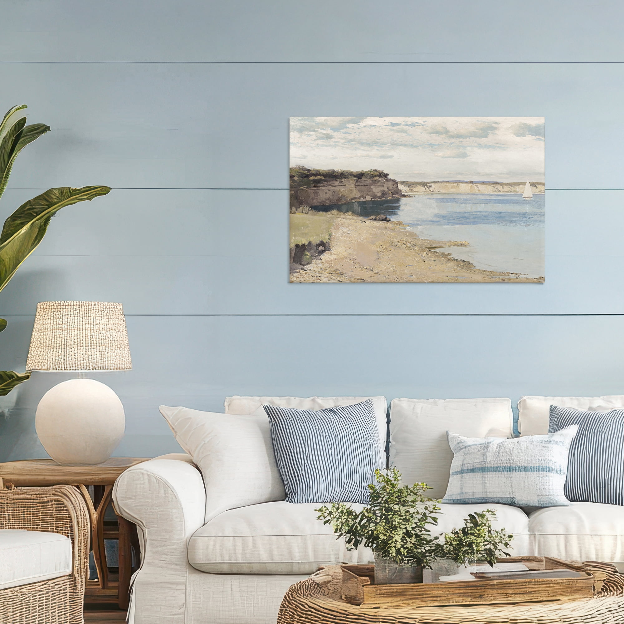 Stupell Industries Set Sail Peaceful Cove Canvas Wall Art, design by Christy McKee