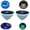 2 pcs, variant on Solar Floating Pool Light with Fish Projection, LED Glowing Magical Swimming Fish Pond Lights Waterproof Bathtub Lights Color Changing Rechargeable Submersible Pool Decor for Pools