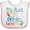 White and Pink, variant on Inktastic My Aunt in Ohio Loves Me Boys or Girls Baby Bib